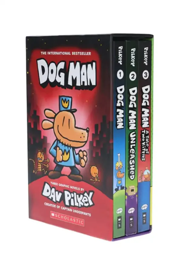 Dog Man Boxed 1-3 Box Set
