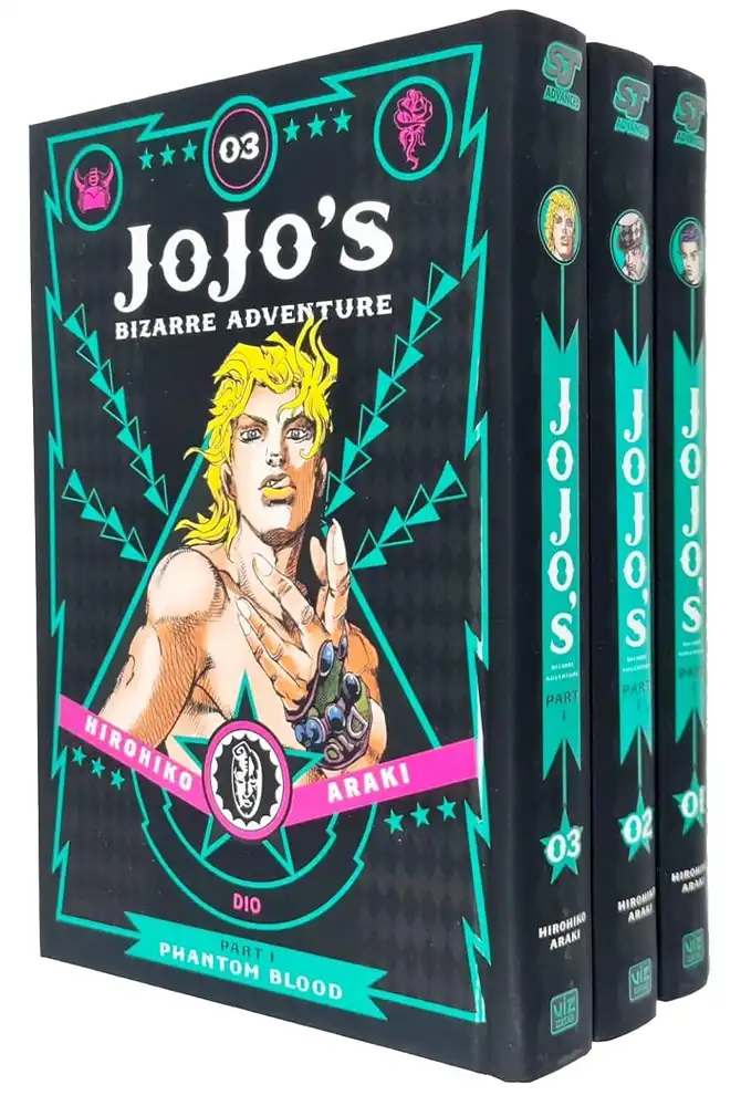 Jojos Bizarre Adventure: Phantom Blood Vol 1-3 Books