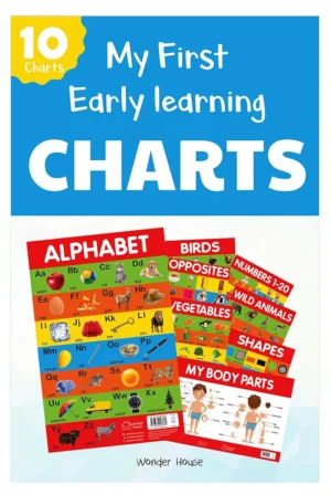 Early Learning Educational 10 Charts Boxset for Kids