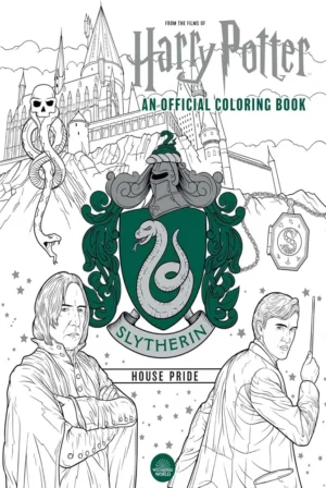Harry Potter Slytherin House Pride: The Official Coloring Book